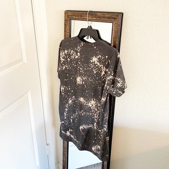 Pirates baseball bleach splattered short sleeve t-shirt - Picture 2 of 3